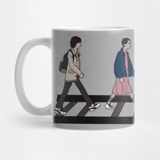 Stranger Abbey Road Mug